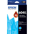 C13T10H292 Epson 604XL High Yield Cyan Ink Cartridge For Epson WorkForce WF-2910/2930/2950 and Expression Home XP-2200/3200/4200 Printers